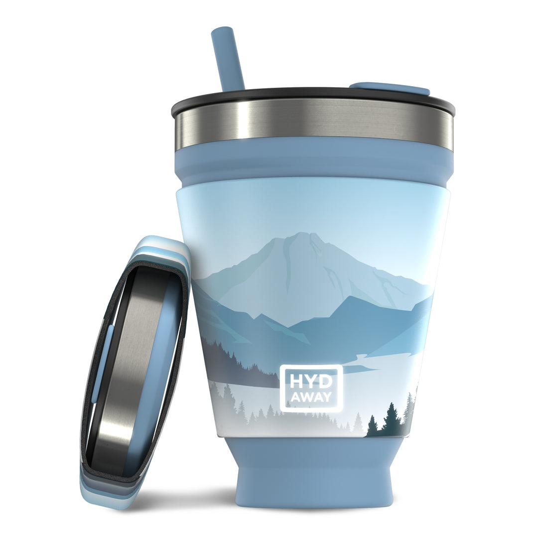HYDAWAY-Collapsible Drink Tumbler-Cascadia#color_cascadia