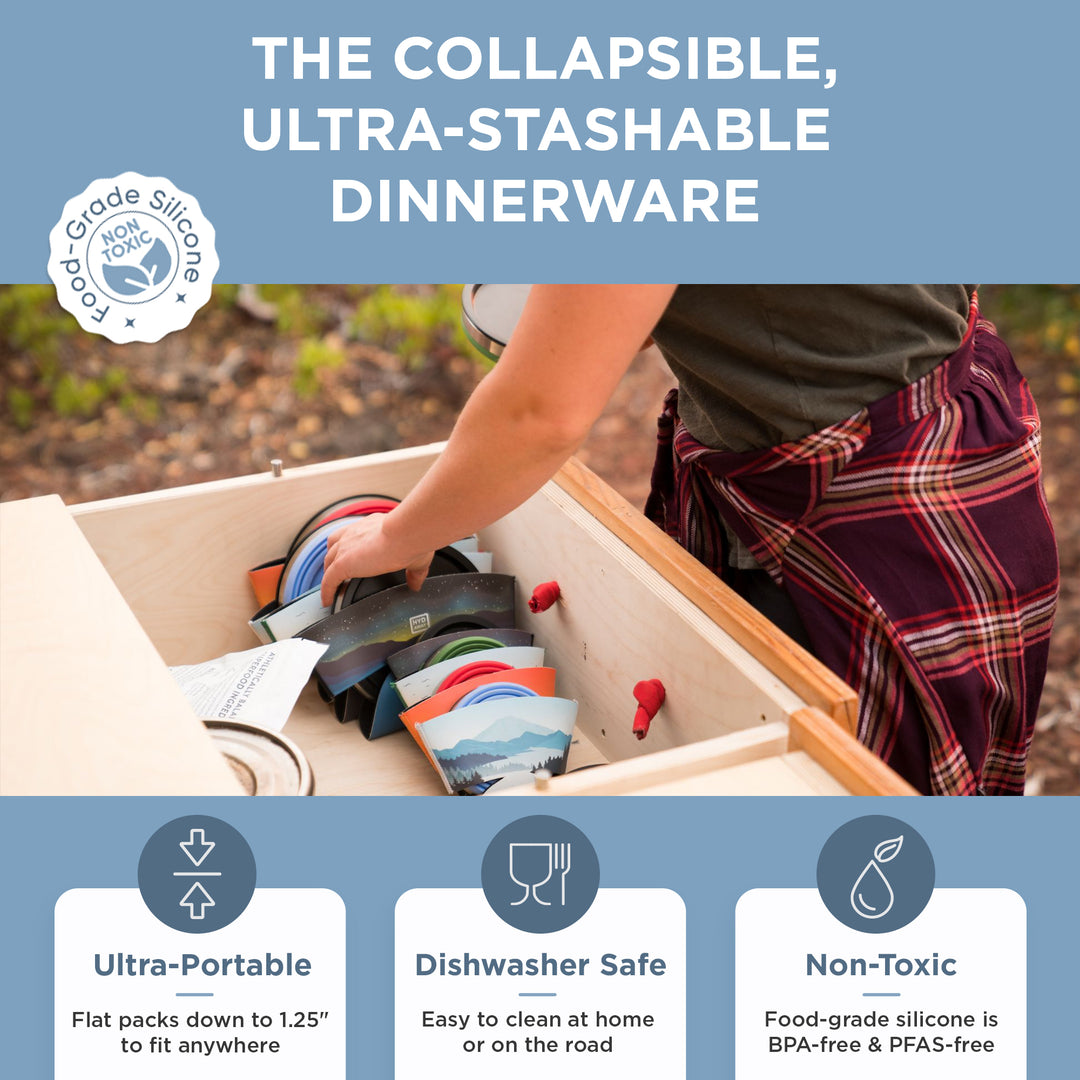HYDAWAY-Collapsible Insulated Bowl-1Qt-Cascadia#color_cascadia