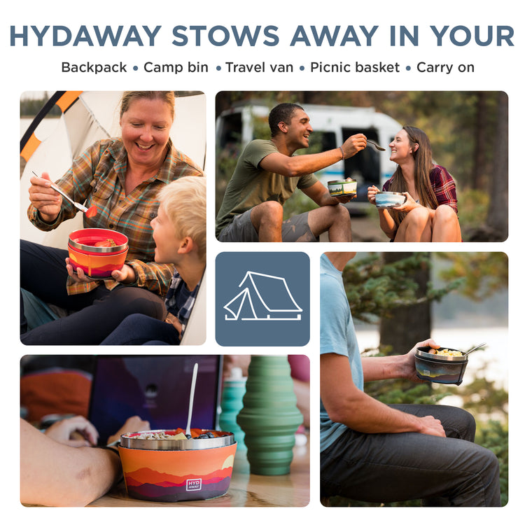 HYDAWAY-Collapsible Insulated Bowl-1Qt-Cascadia#color_cascadia