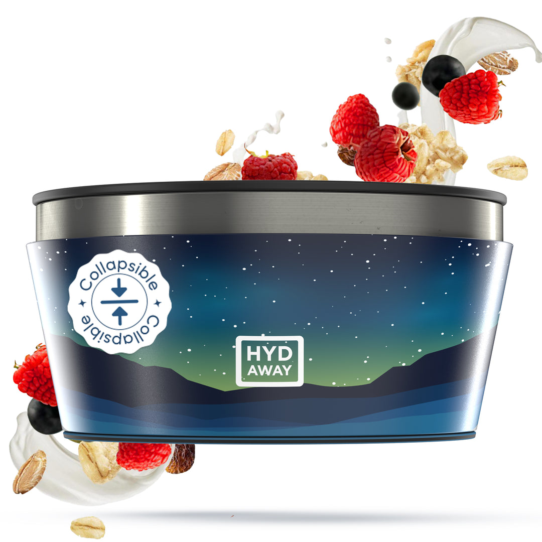 HYDAWAY-Collapsible Insulated Bowl-1Qt-Yukon#color_yukon