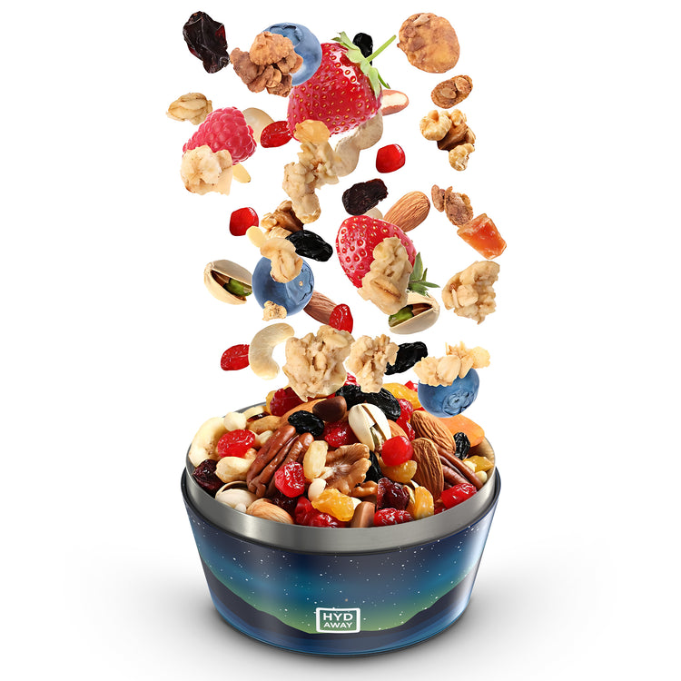 HYDAWAY-Collapsible Insulated Bowl-1Qt-Yukon#color_yukon
