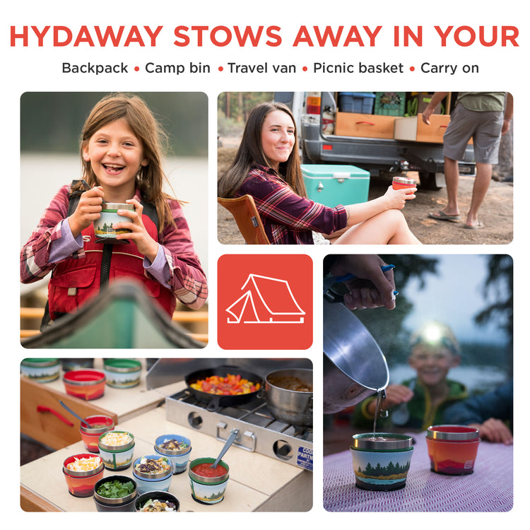 HYDAWAY-Collapsible Insulated Bowl-Mojave#color_mojave