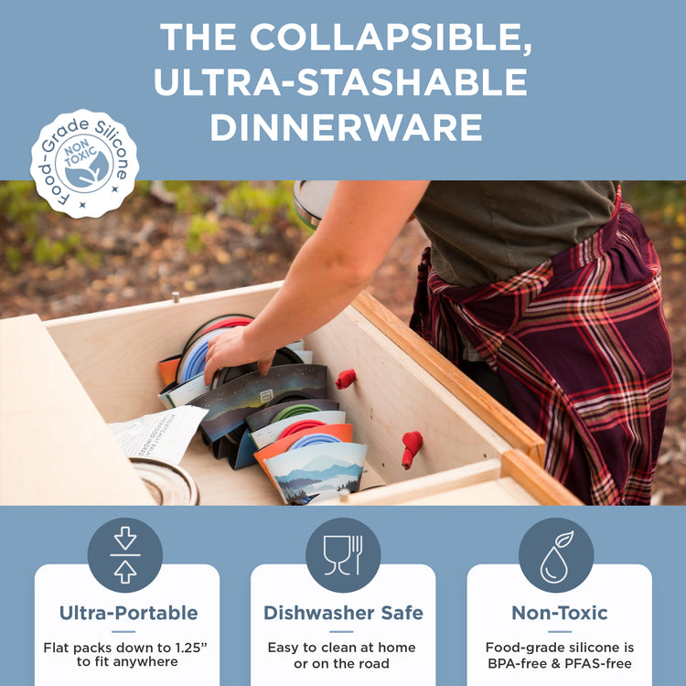 HYDAWAY-Collapsible Insulated Bowl-Cascadia#color_cascadia