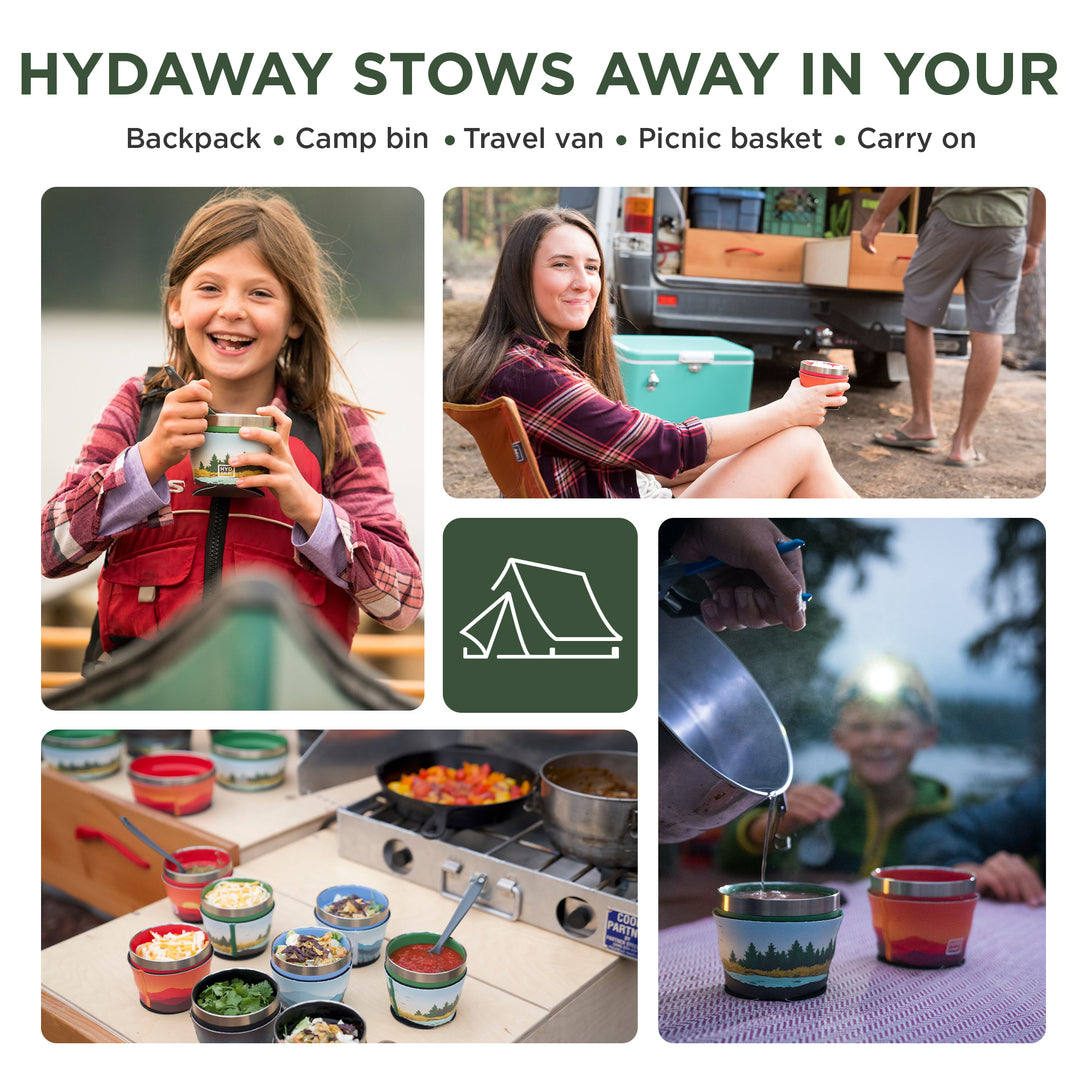 HYDAWAY-Collapsible Insulated Bowl-Metolius#color_metolius