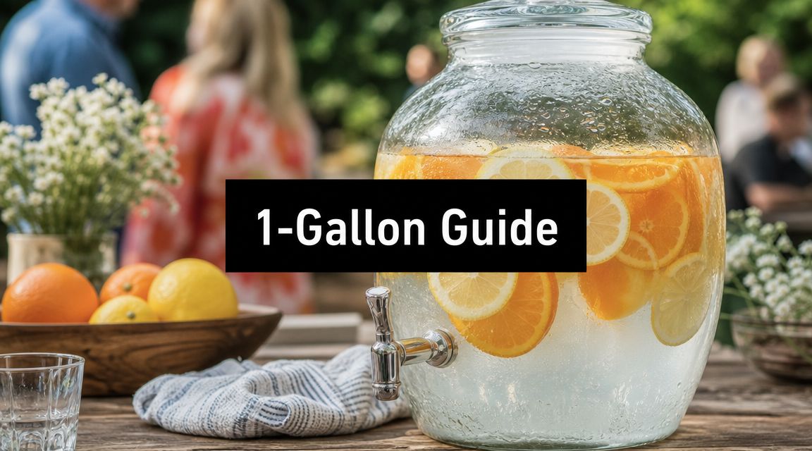 1 Gallon Beverage Dispenser: 2026 Buying Guide
