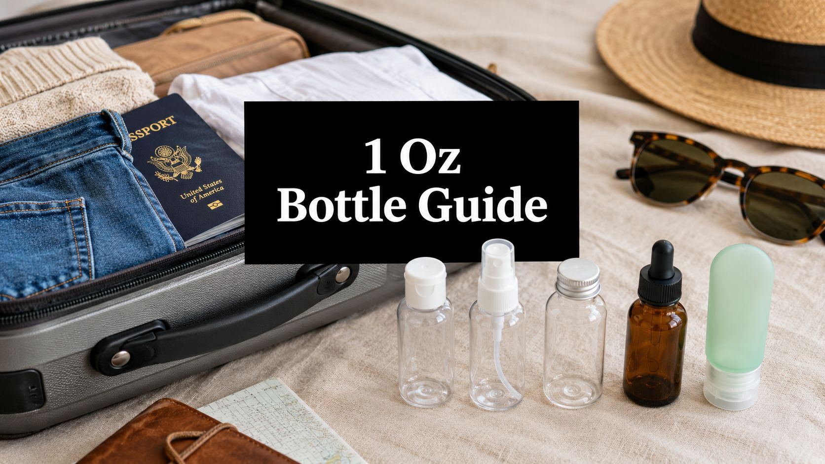 The Ultimate 1 Oz Bottle Guide for Smart Travelers