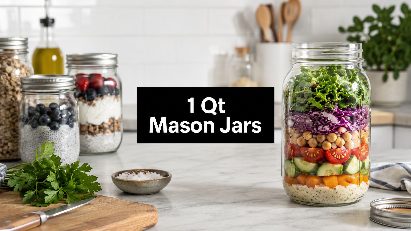 Unlock 1 Qt Mason Jars: Versatile Uses & 2026 Alternatives