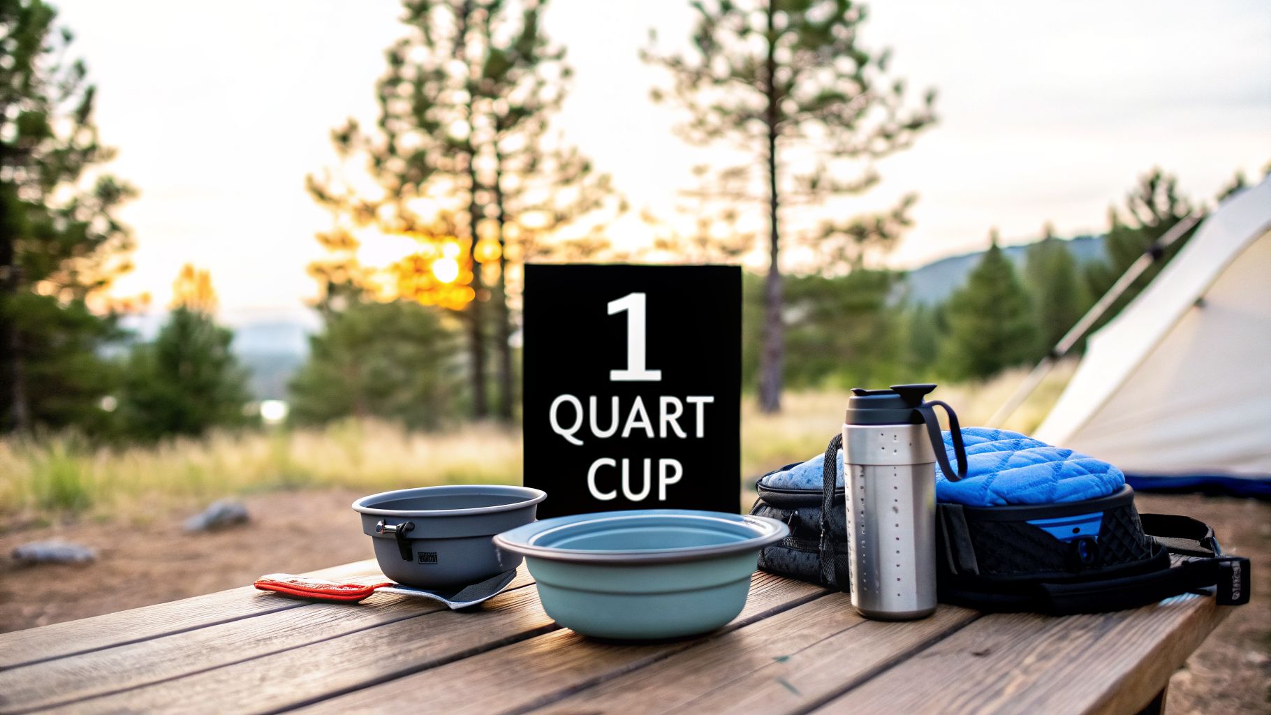 Your Guide to the 1 Quart Cup for Camping and Travel