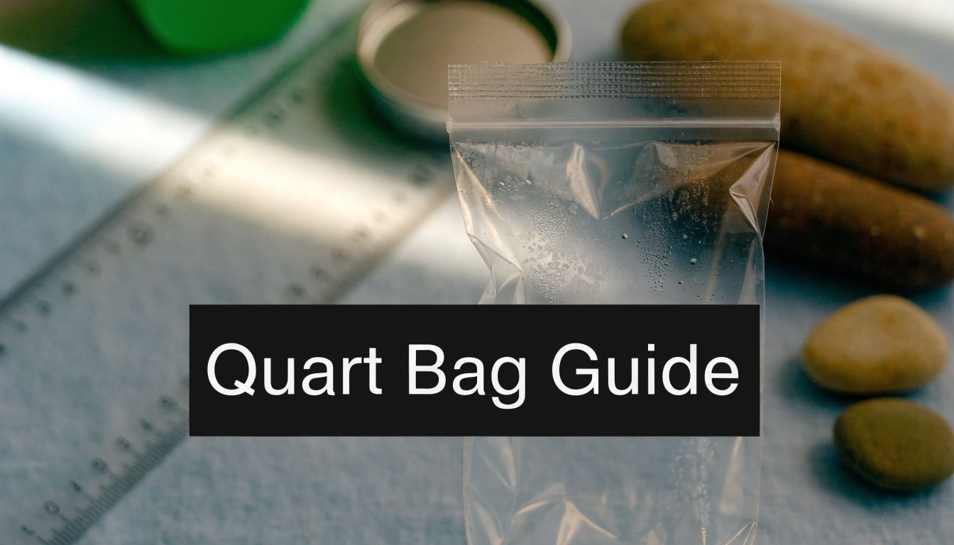 1 Quart Size Ziploc Bag Dimensions: Your 2026 TSA Guide