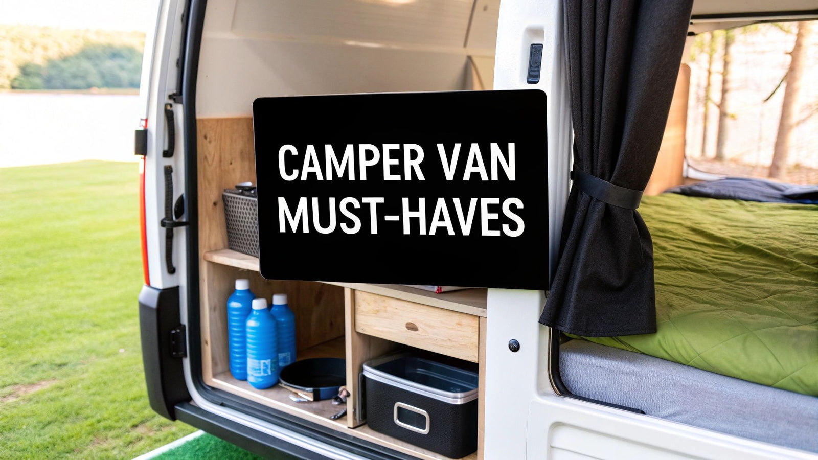Camper Van Must Haves Essential Gear for Your Next Road Trip