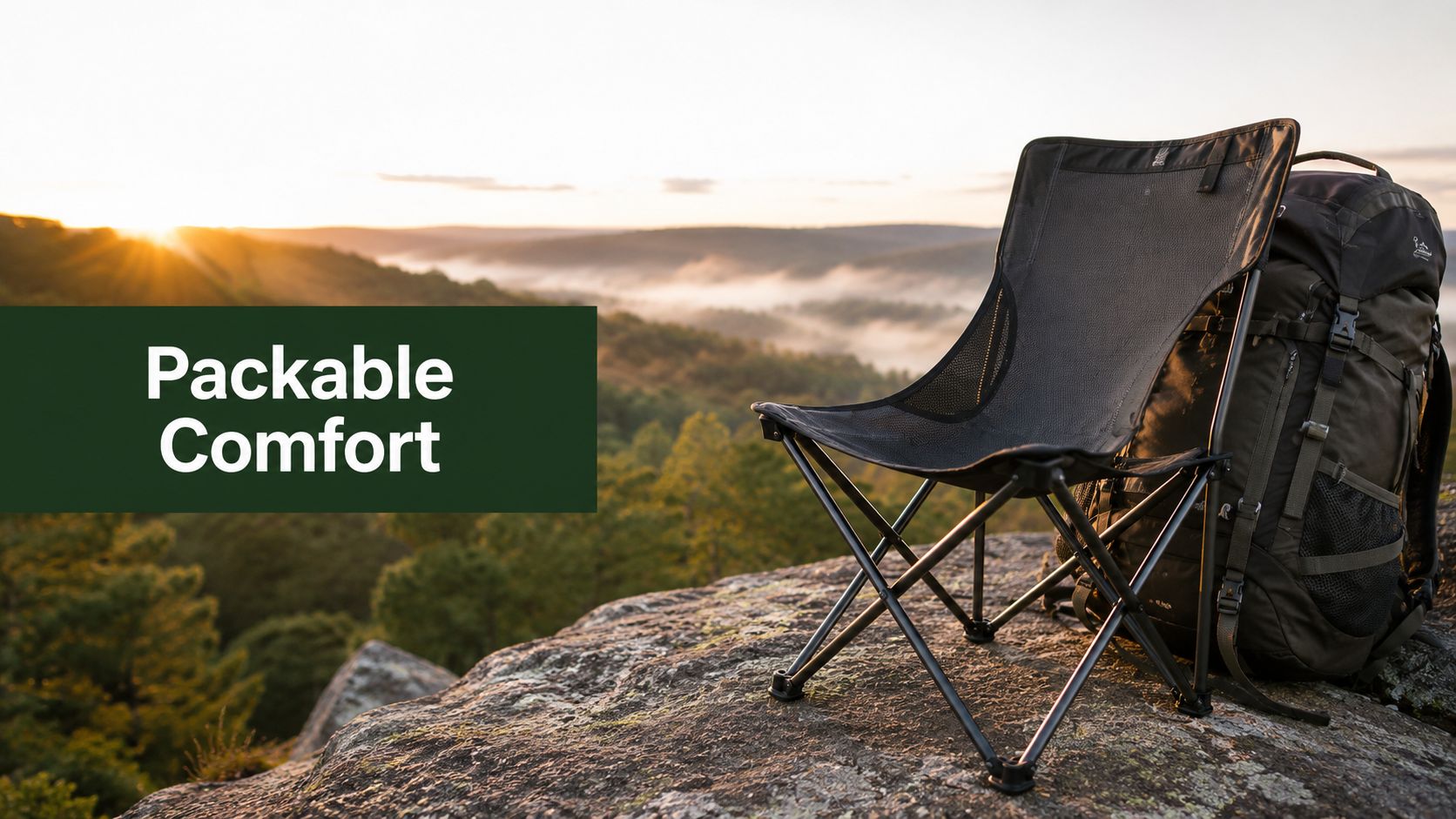 Collapsible Backpack Chair: A Guide to Packable Comfort