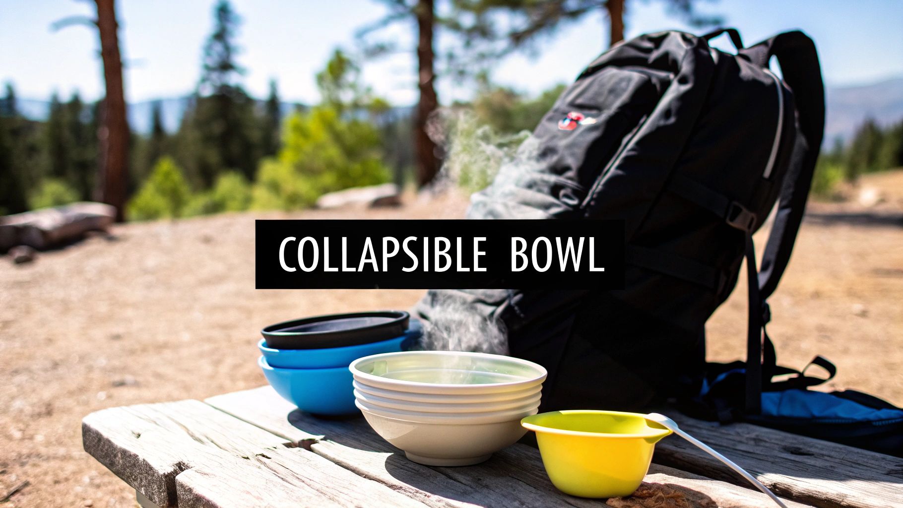 Collapsible Camping Bowl: Space-Saving Gear for Every Adventure