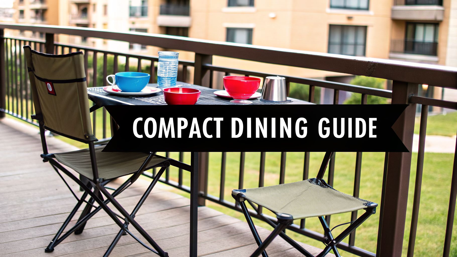 Your Guide to Choosing the Best Compact Outdoor Dining Set