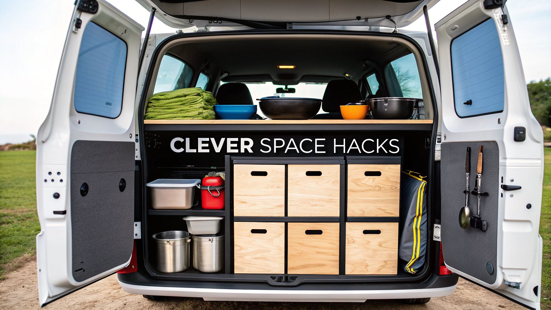 Campervan storage solutions: clever space hacks