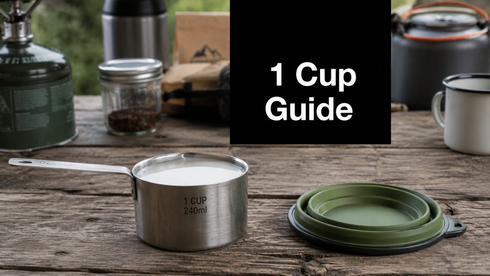 The 1 Cup Measuring Cup Guide for Home & Travel