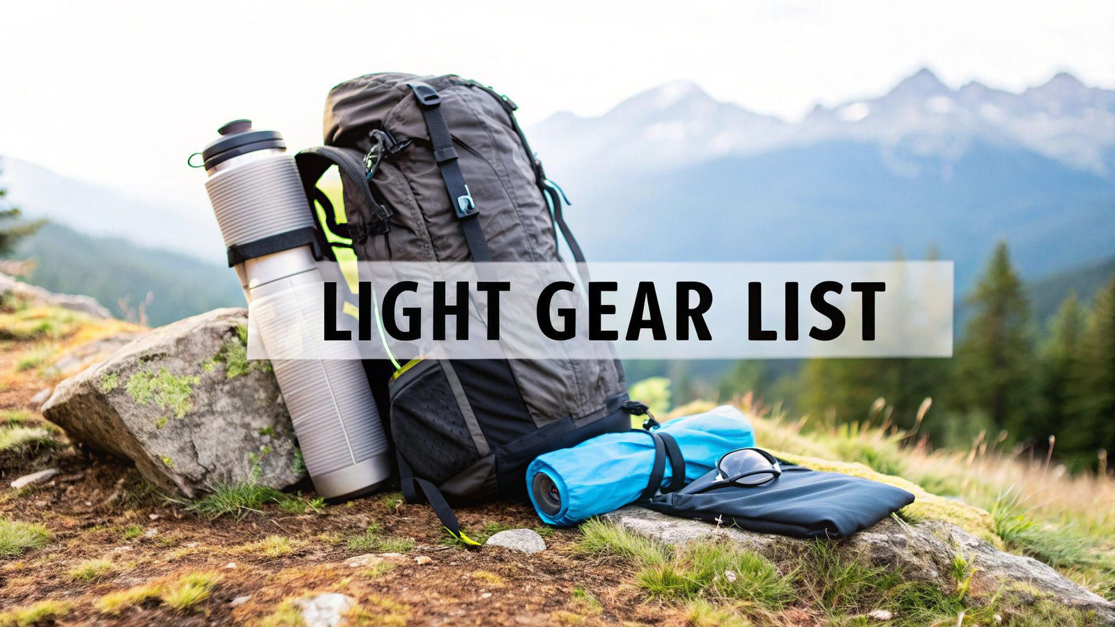Your Essential Light Backpacking Gear List