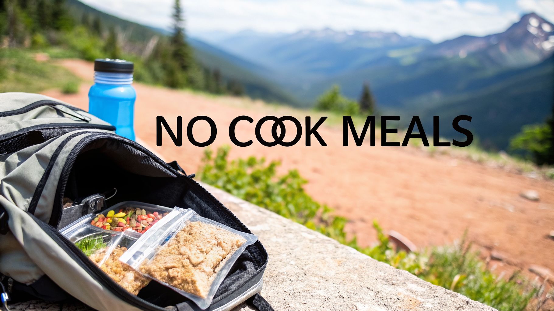 No Cook Hiking Food: Lightweight, Stove-Free Trail Meals