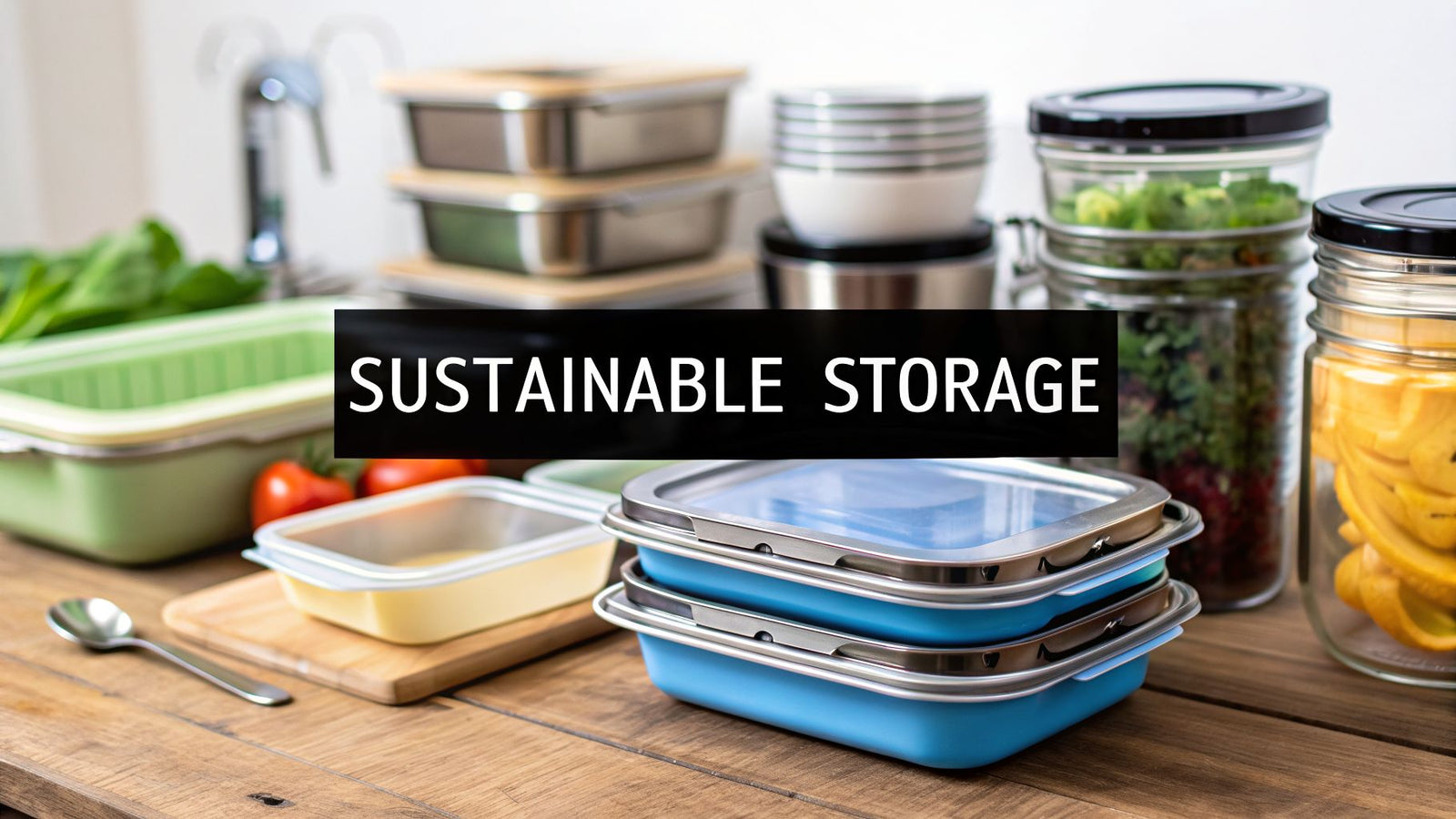 Your Guide to Sustainable Food Storage Containers