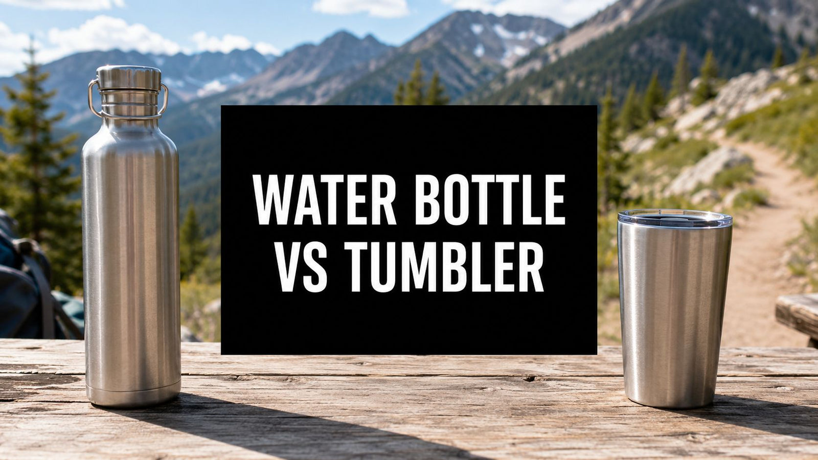 Water Bottle vs Tumbler: A Guide for Modern Travel