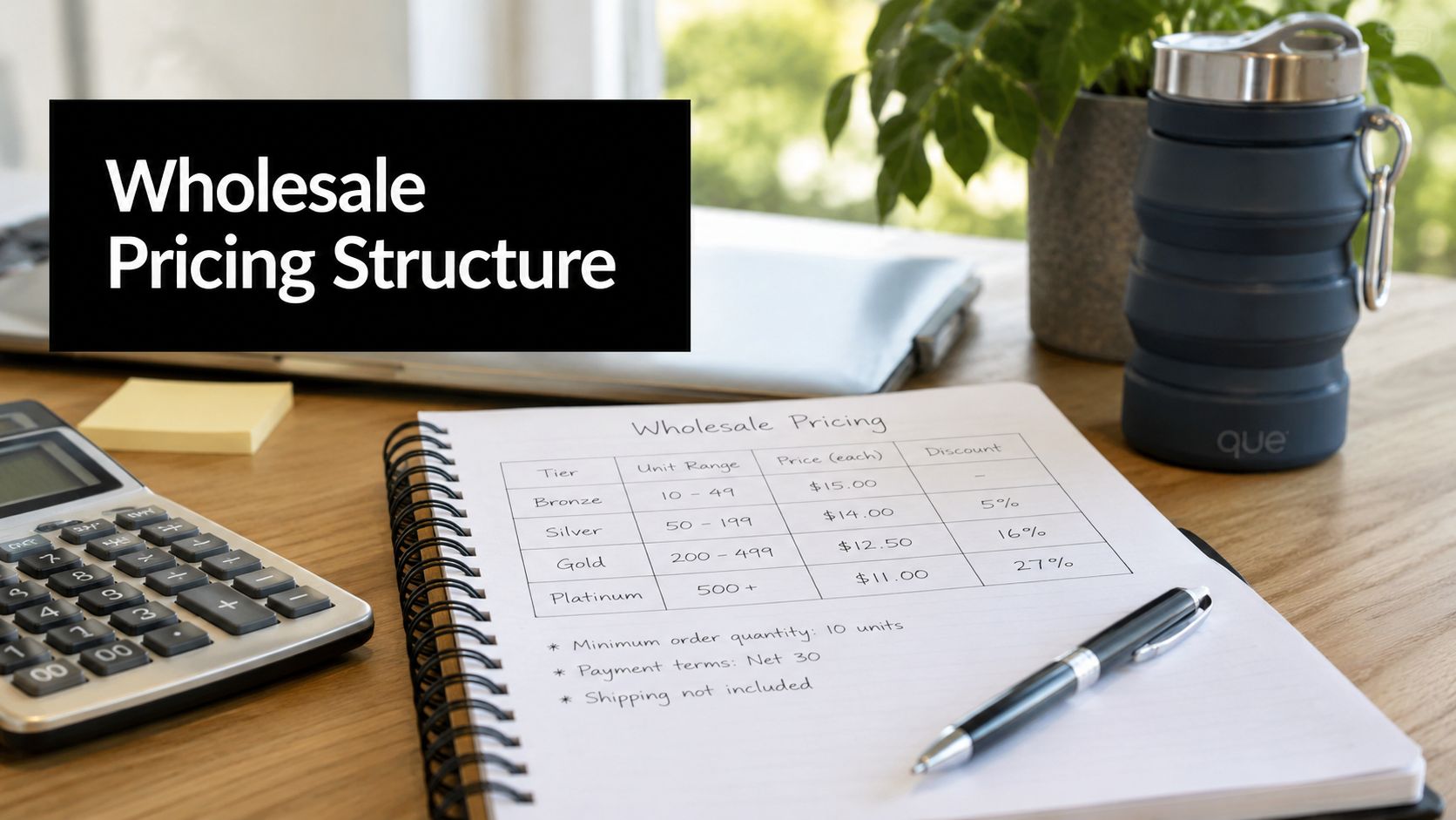 Wholesale Pricing Structure: Models, Formulas, and Tactics