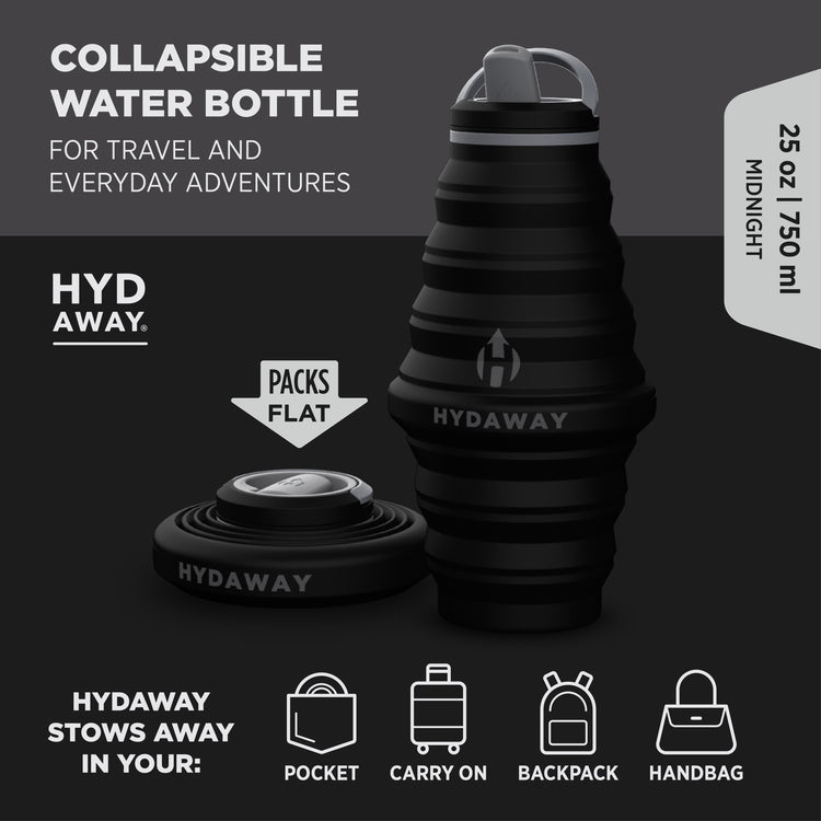 HYDAWAY-Collapsible-Water-Bottle-Midnight-25oz#color_midnight