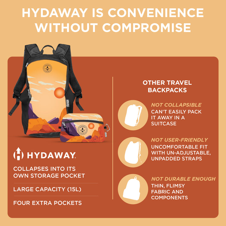 HYDAWAY-Collapsible Travel Backpack-Zion-#color_zion