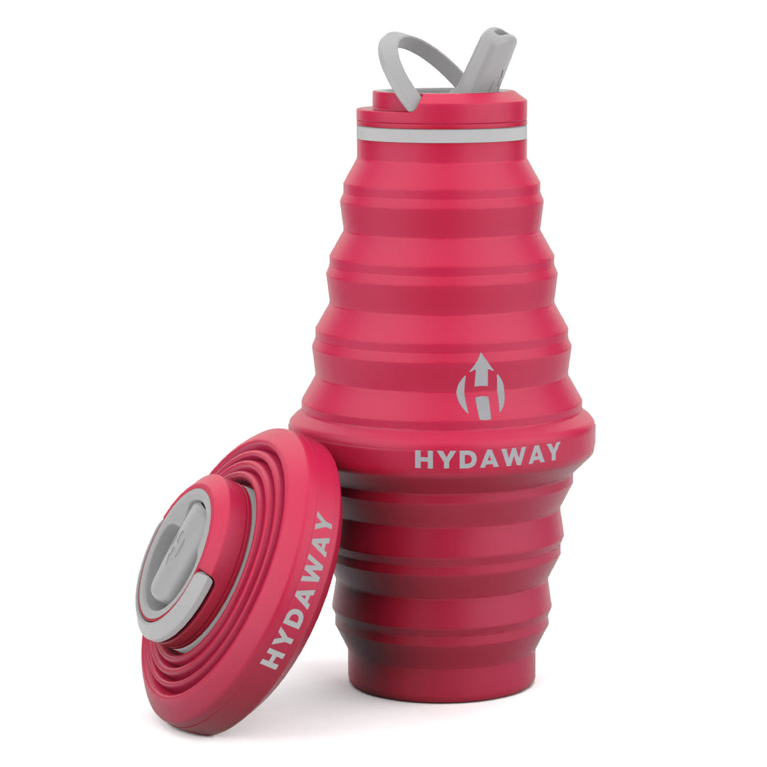 HYDAWAY-Collapsible-Water-Bottle-Raspberry-25oz#color_raspberry
