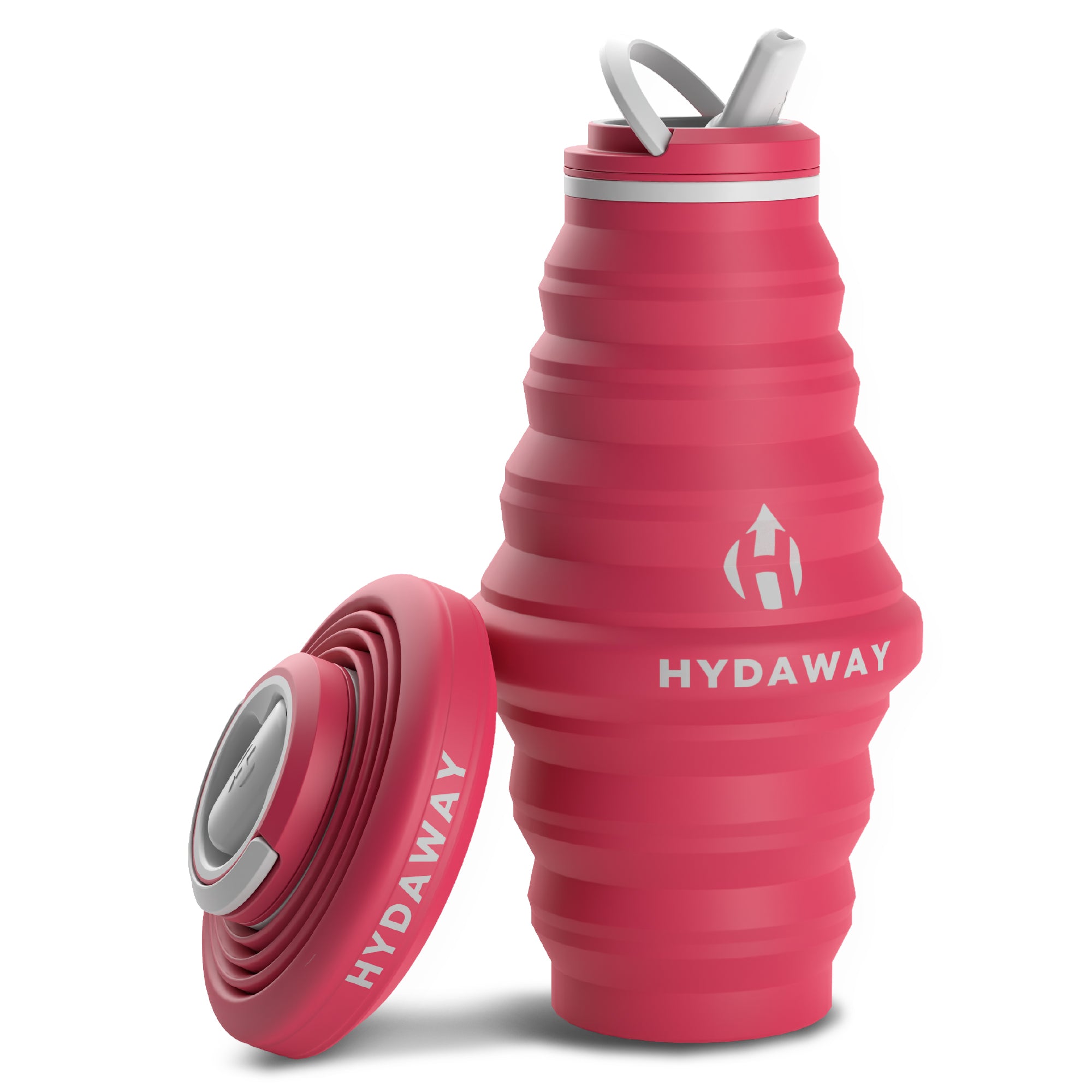 HYDAWAY-Collapsible-Water-Bottle-Raspberry-25oz#color_raspberry
