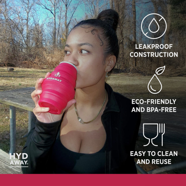 HYDAWAY-Collapsible-Water-Bottle-raspberry-17oz#color_raspberry