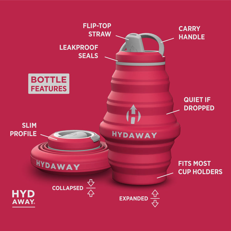HYDAWAY-Collapsible-Water-Bottle-raspberry-17oz#color_raspberry