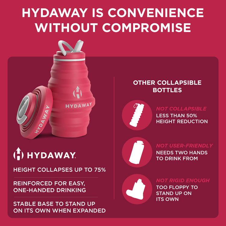HYDAWAY-Collapsible-Water-Bottle-raspberry-17oz#color_raspberry
