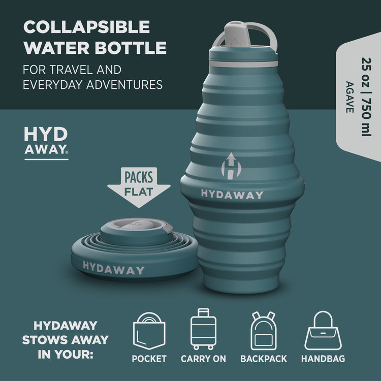 HYDAWAY-Collapsible-Water-Bottle-Agave-25oz#color_agave