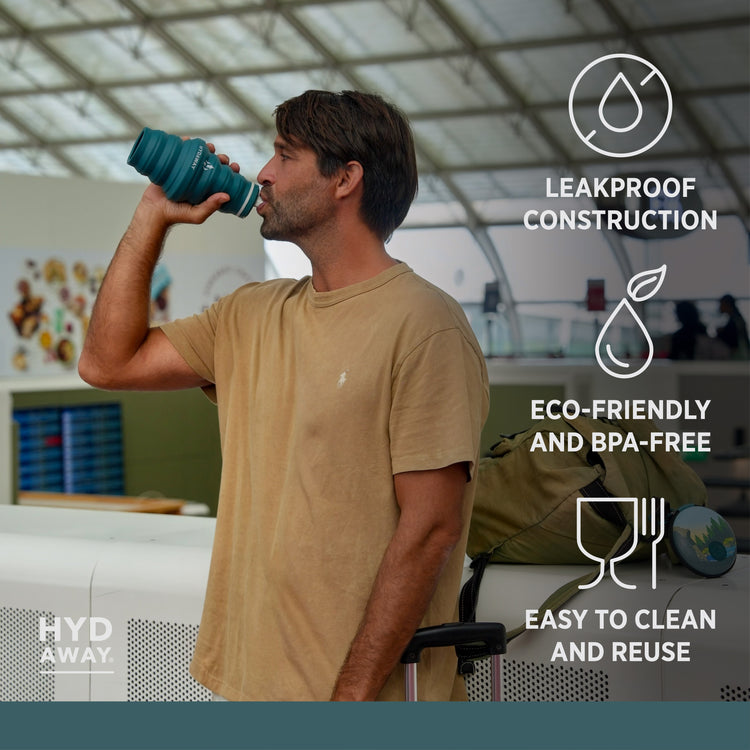 HYDAWAY-Collapsible-Water-Bottle-Agave-25oz#color_agave