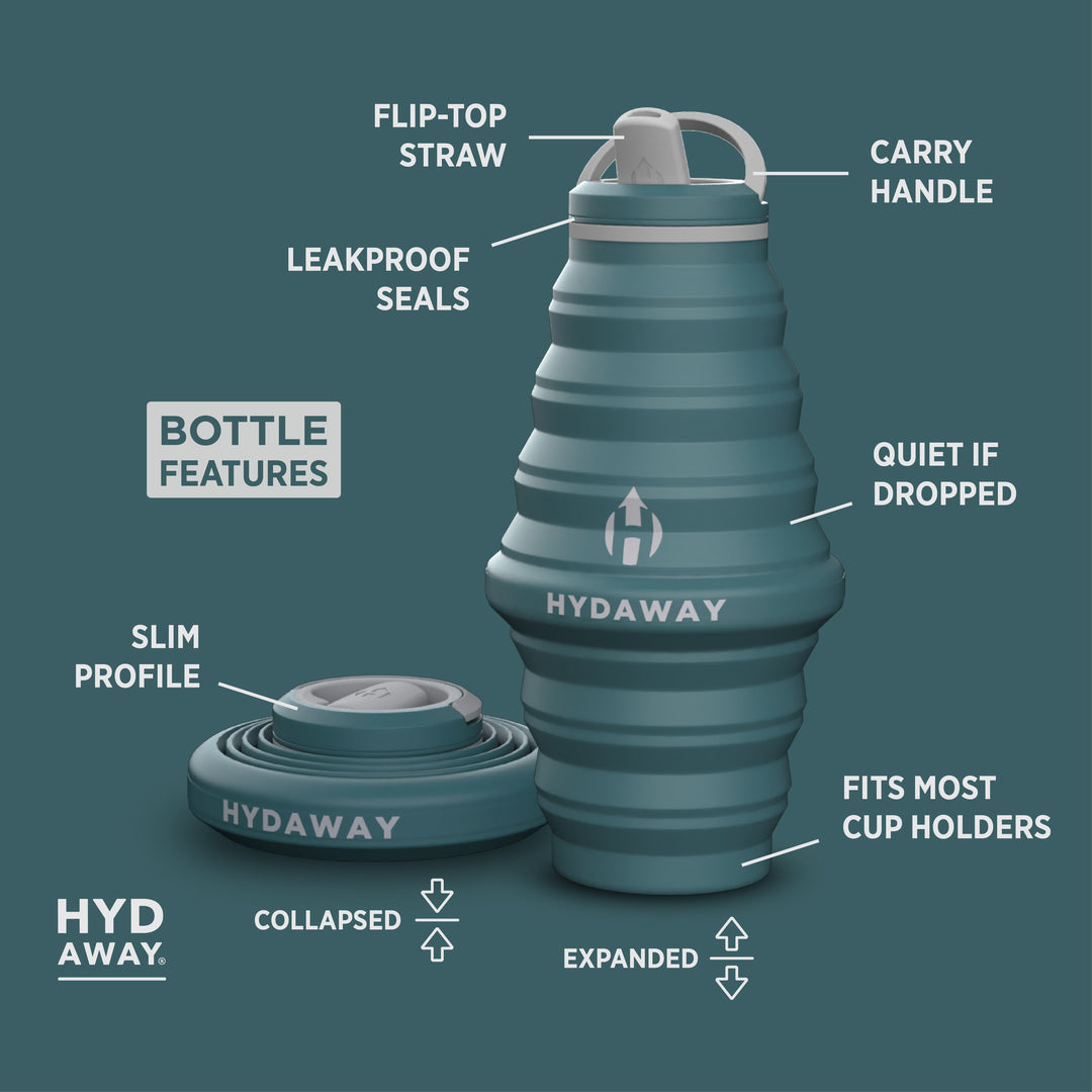 HYDAWAY-Collapsible-Water-Bottle-Agave-25oz#color_agave