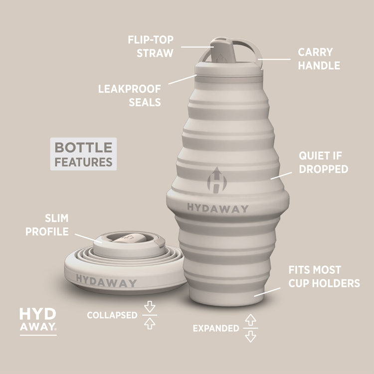 HYDAWAY-Collapsible-Water-Bottle-Sandbar-25oz#color_sandbar