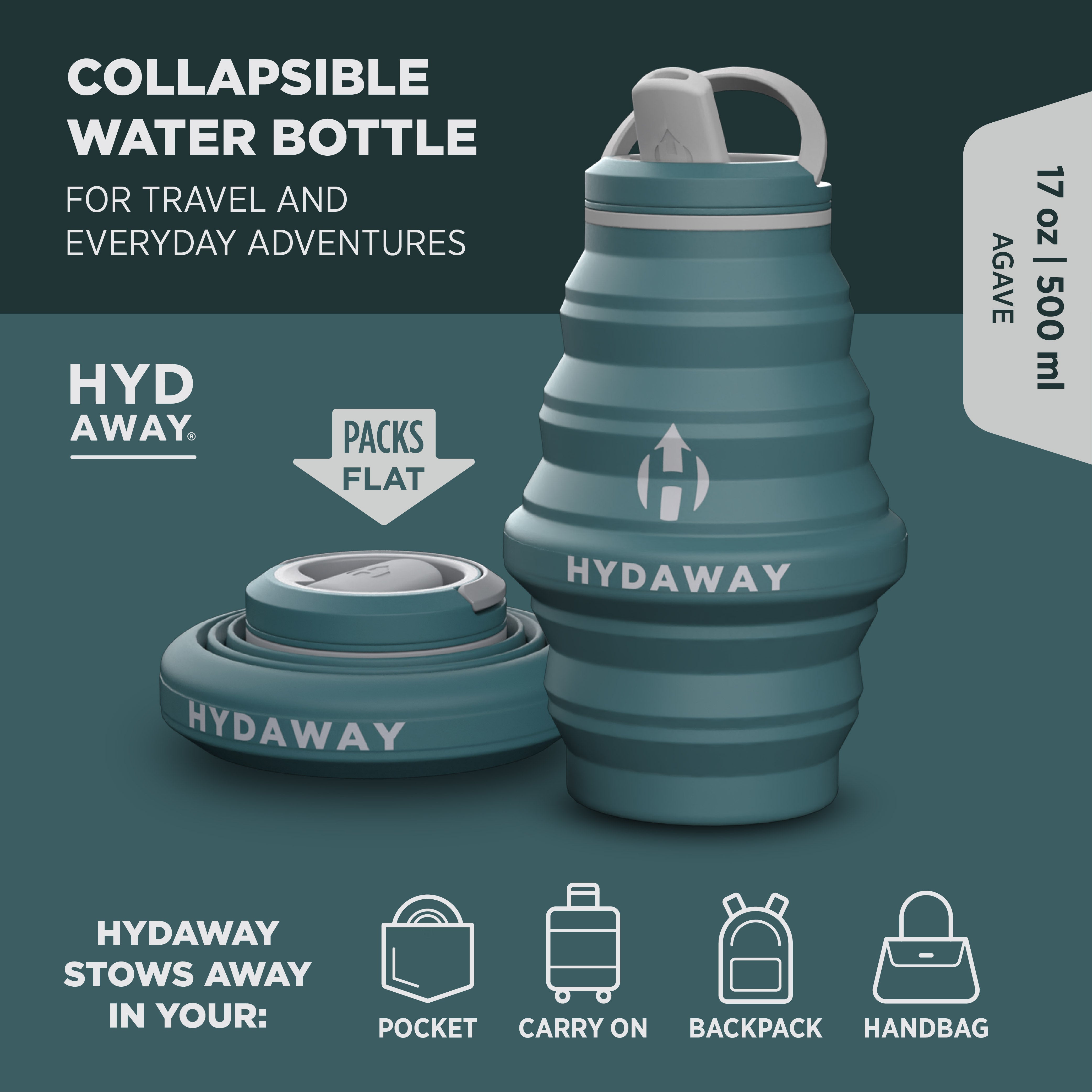 Hydaway Water Bottle - Thumbnail 4