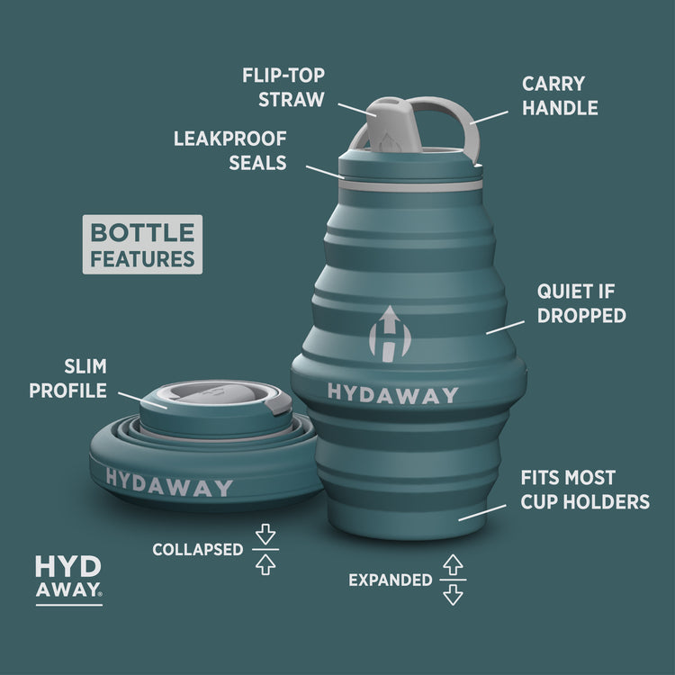 HYDAWAY-Collapsible-Water-Bottle-agave-17oz#color_agave