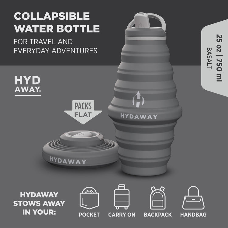HYDAWAY-Collapsible-Water-Bottle-Basalt-25oz#color_basalt