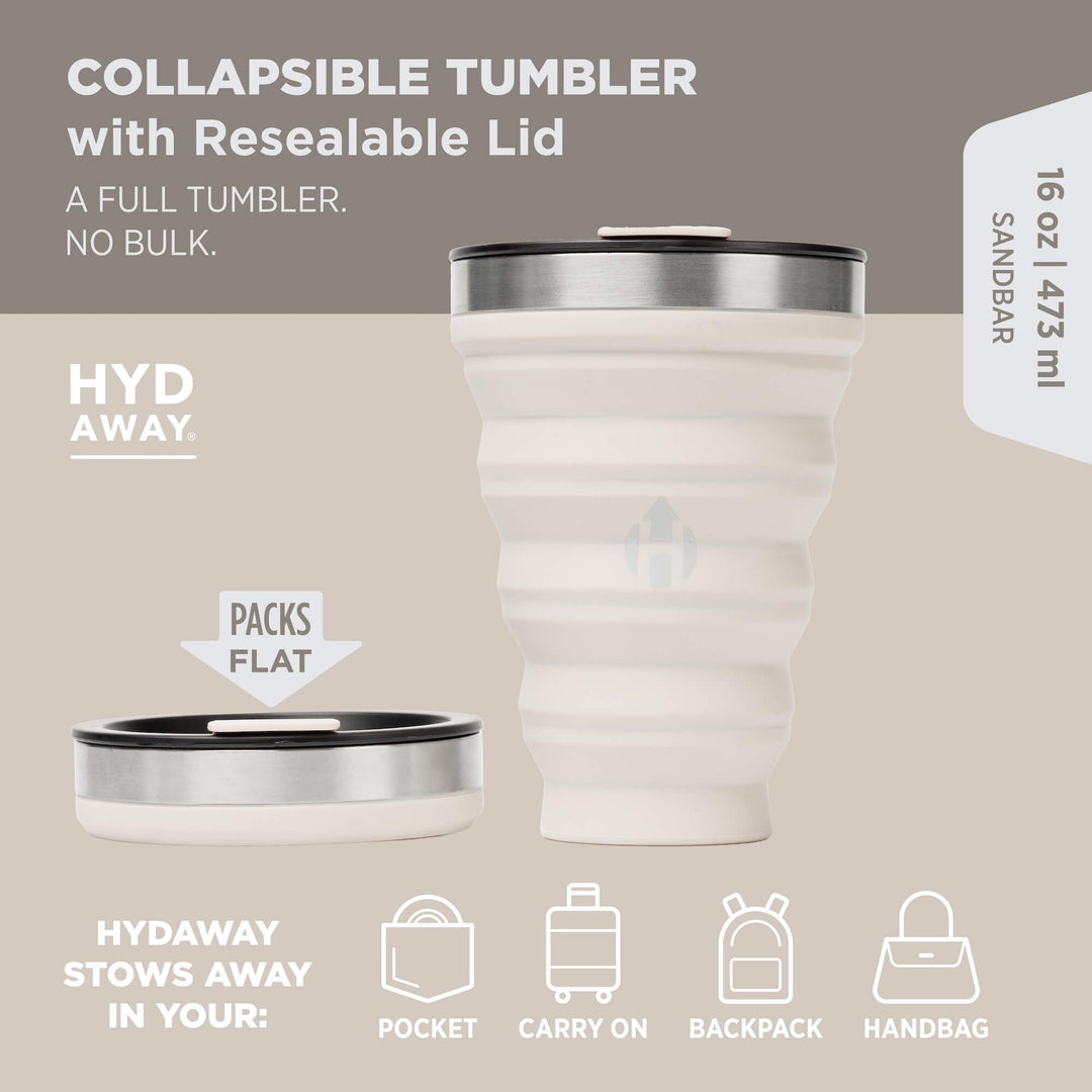 HYDAWAY-Collapsible-Tumbler-Sandbar-#color_sandbar