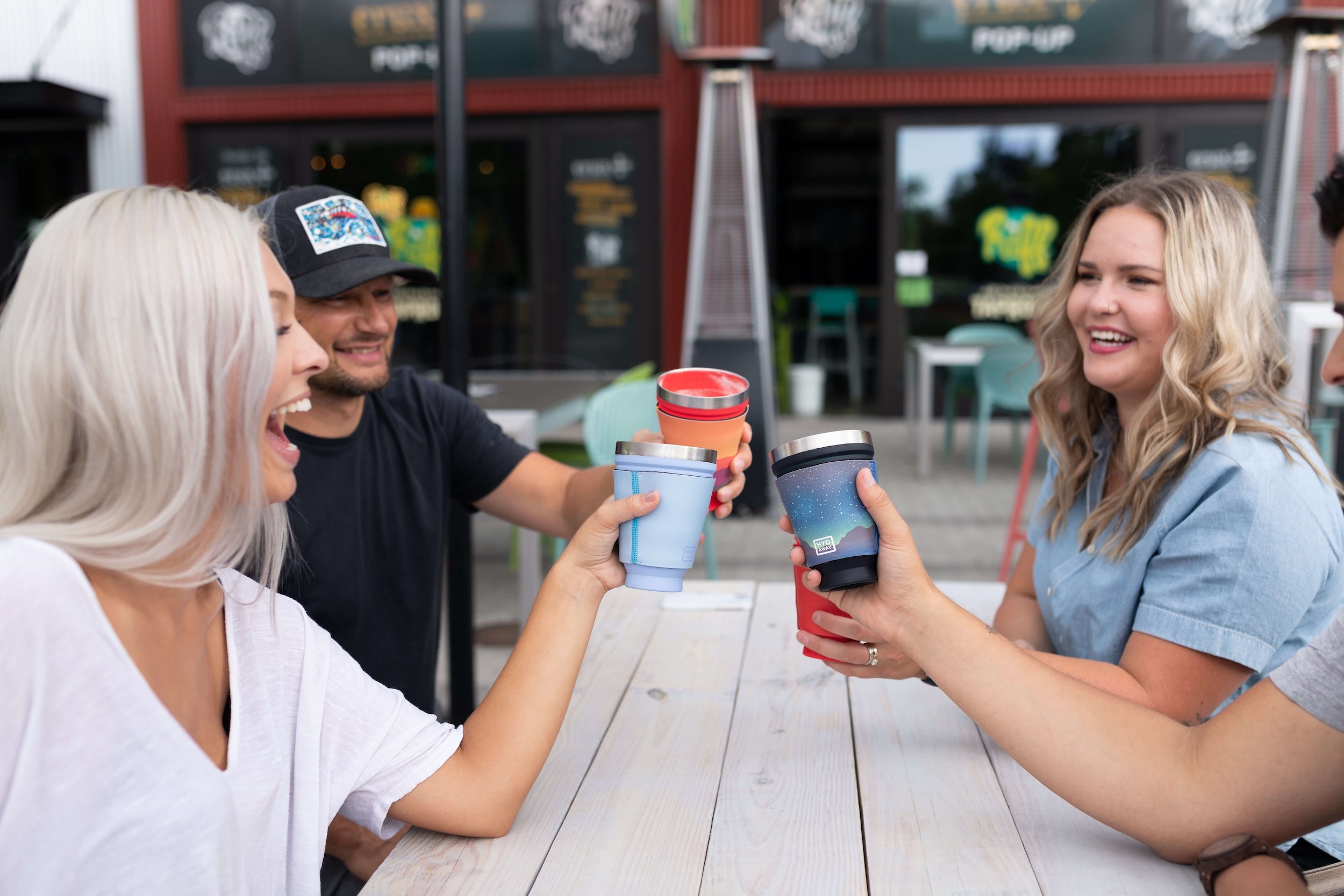 HYDAWAY collapsible coffee cup is a BPA-free reusable tumbler and insulated silicone travel mug that folds into a portable coffee tumbler for tea, hiking, and everyday use as an eco-friendly foldable cup.