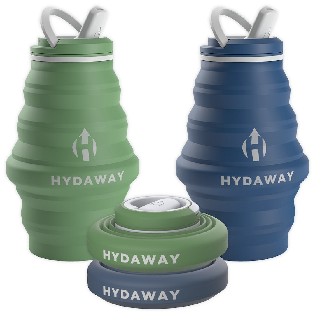 2-Pack Collapsible Water Bottles | 17oz