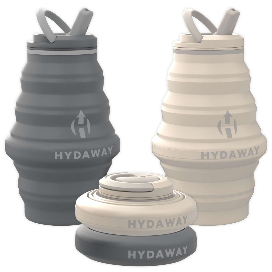 2-Pack Collapsible Water Bottles | 17oz