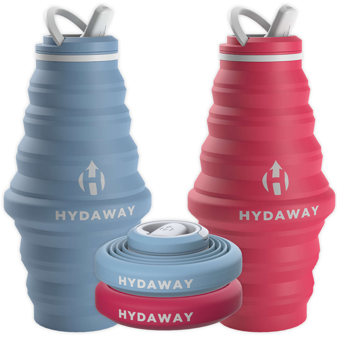 2-Pack Collapsible Water Bottles | 25oz