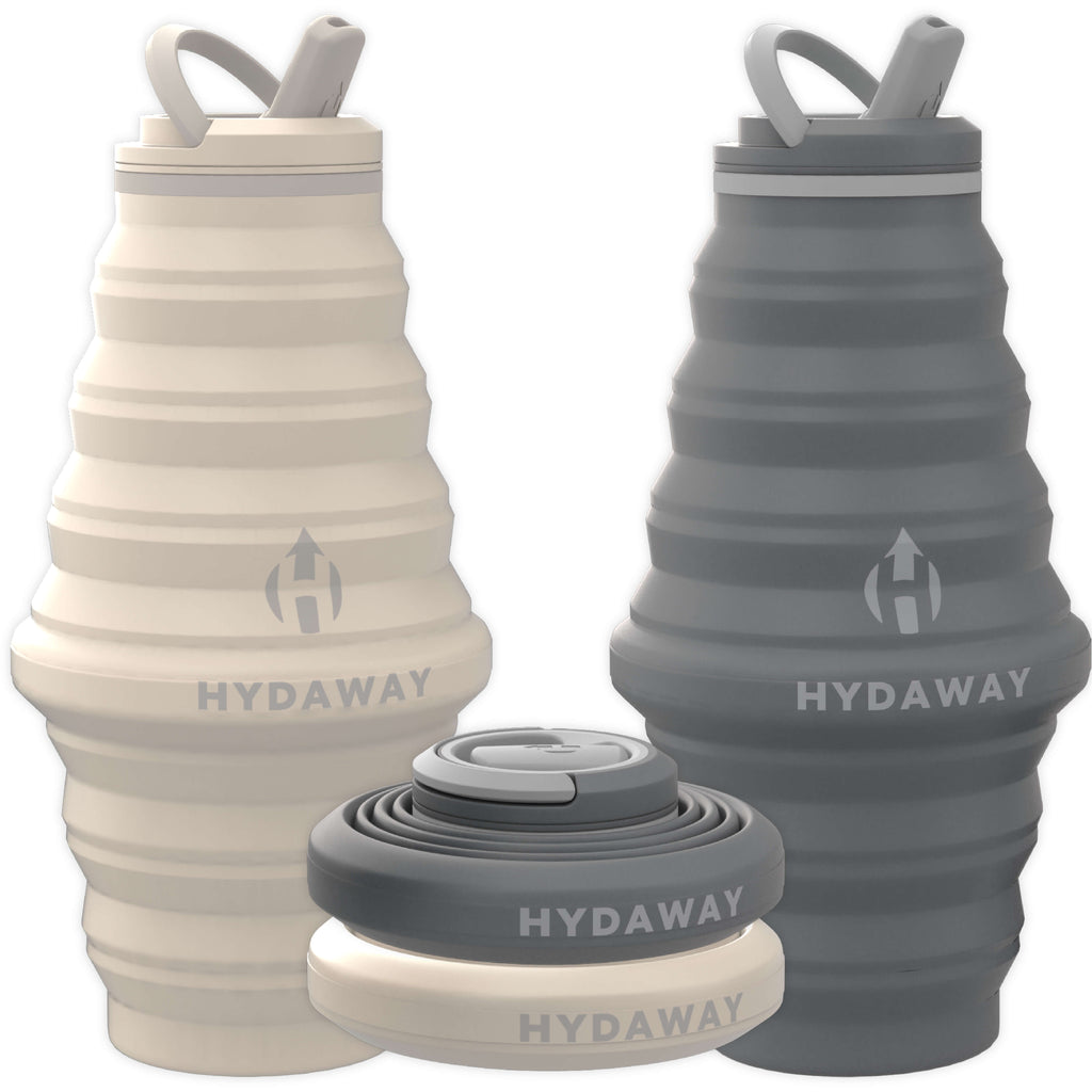 2 Pack Collapsible Water Bottles