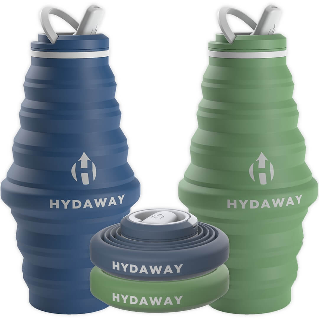 2-Pack Collapsible Water Bottles | 25oz