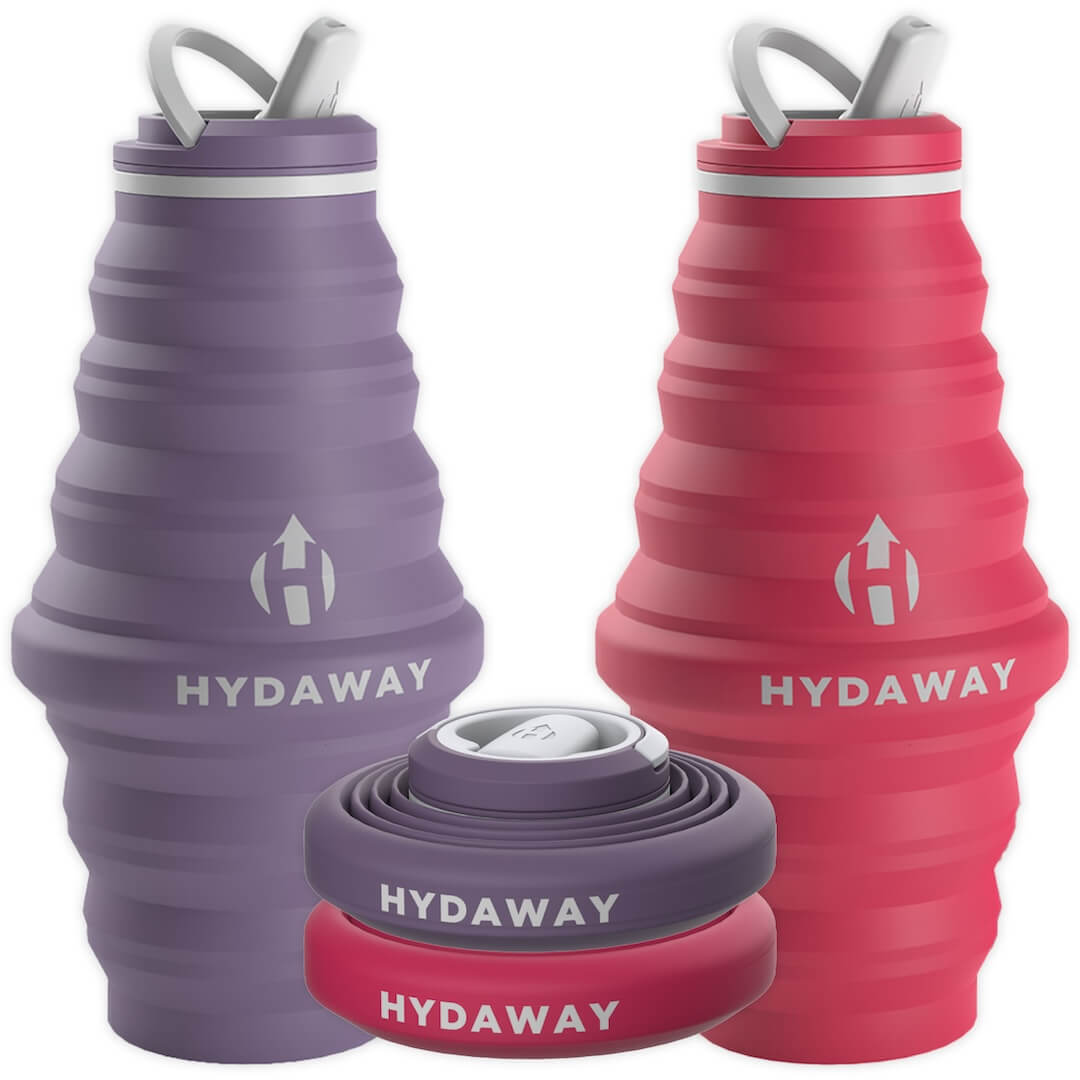 2-Pack Collapsible Water Bottles | 25oz